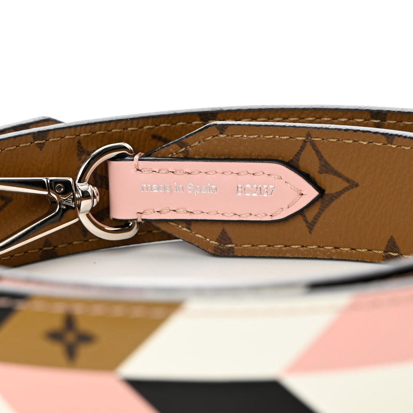 Epi Reverse Monogram Bandouliere Shoulder Strap XL Multicolor