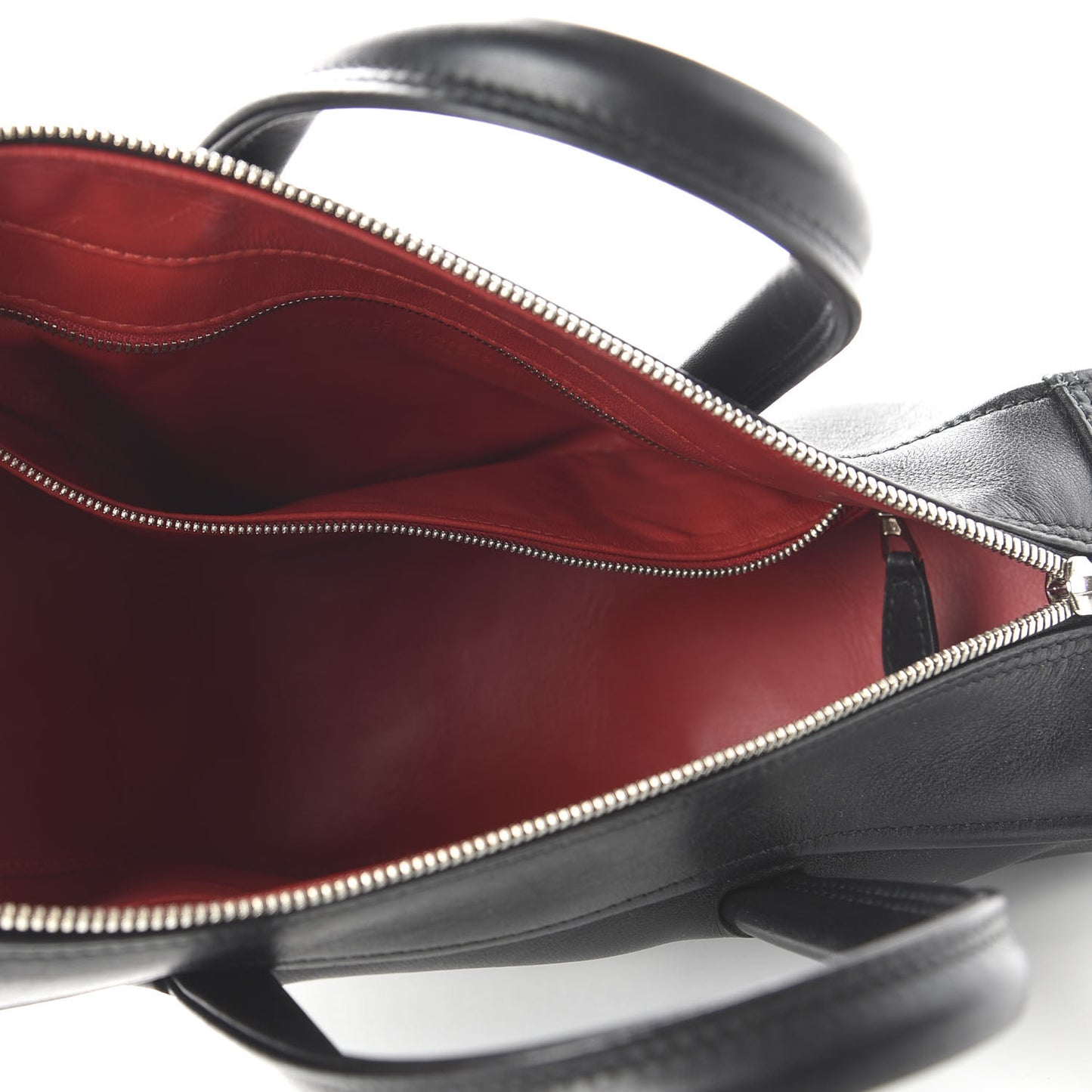 Calfskin S Triangle Duffle Black