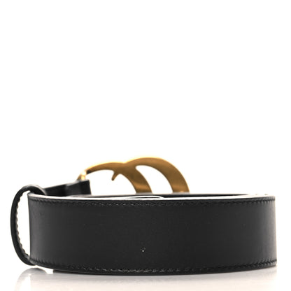 Gucci Calfskin Double G 30mm Belt 85 34 Black 2 of 5