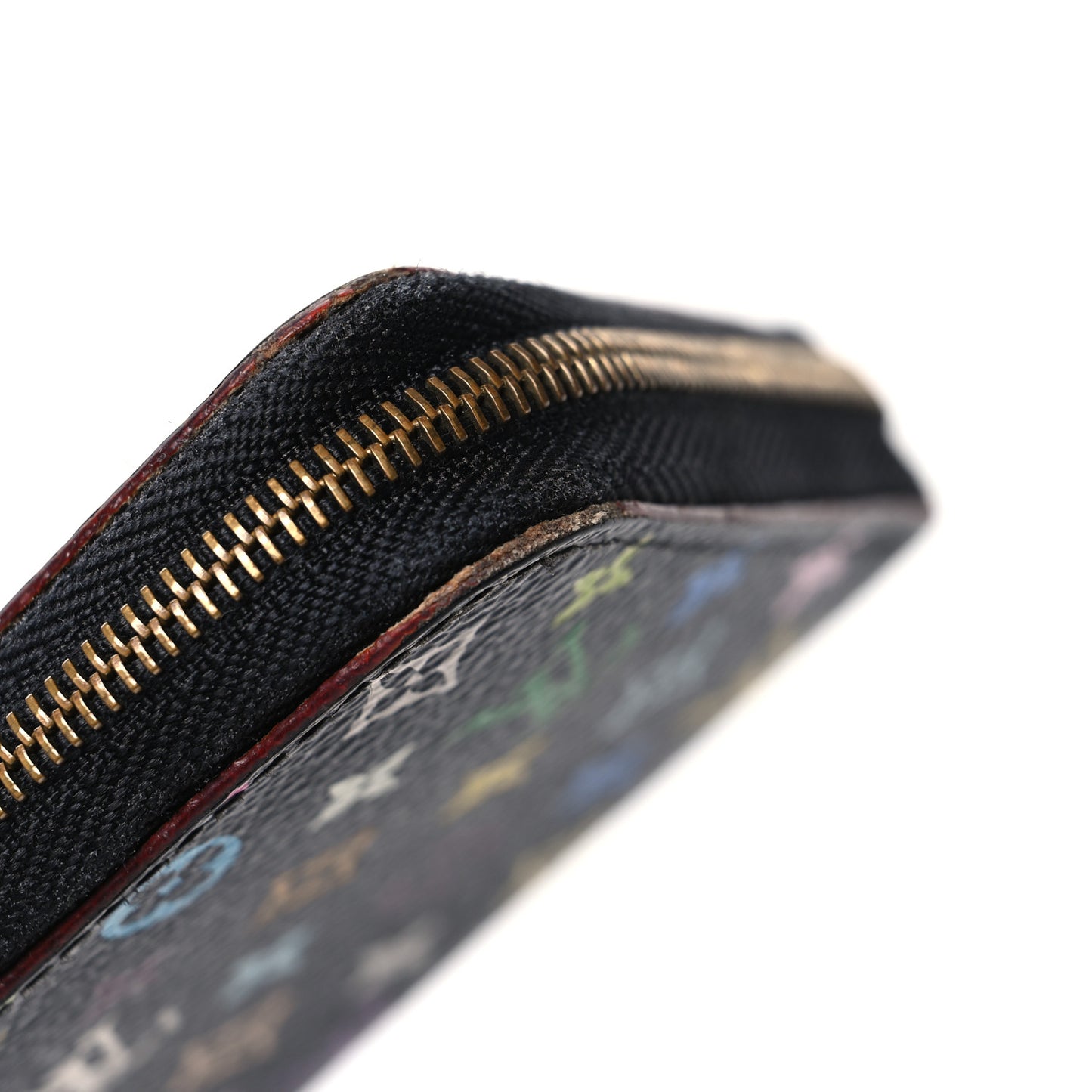 Monogram Multicolor Zippy Coin Purse Black