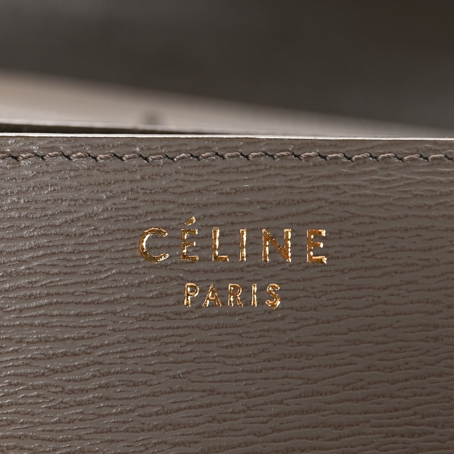 Celine Liege Calfskin Medium Classic Box Flap Bag Taupe 8 of 12