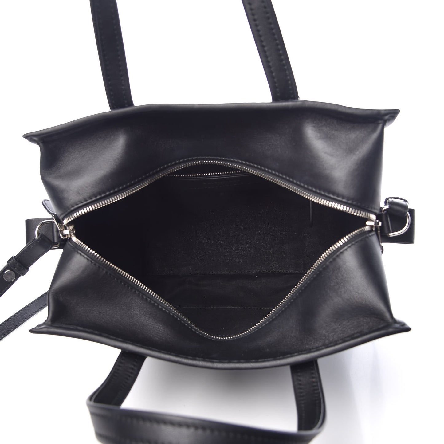 Agneau Small Bazar Shopper Tote Black
