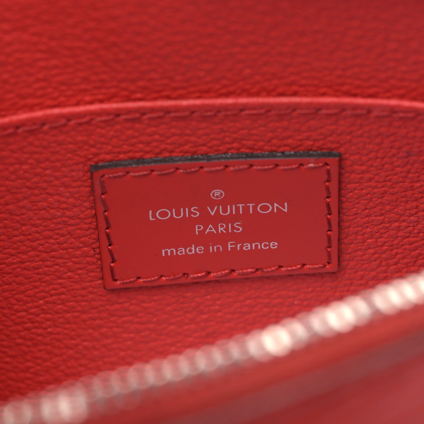 Epi Cosmetic Pouch Coquelicot
