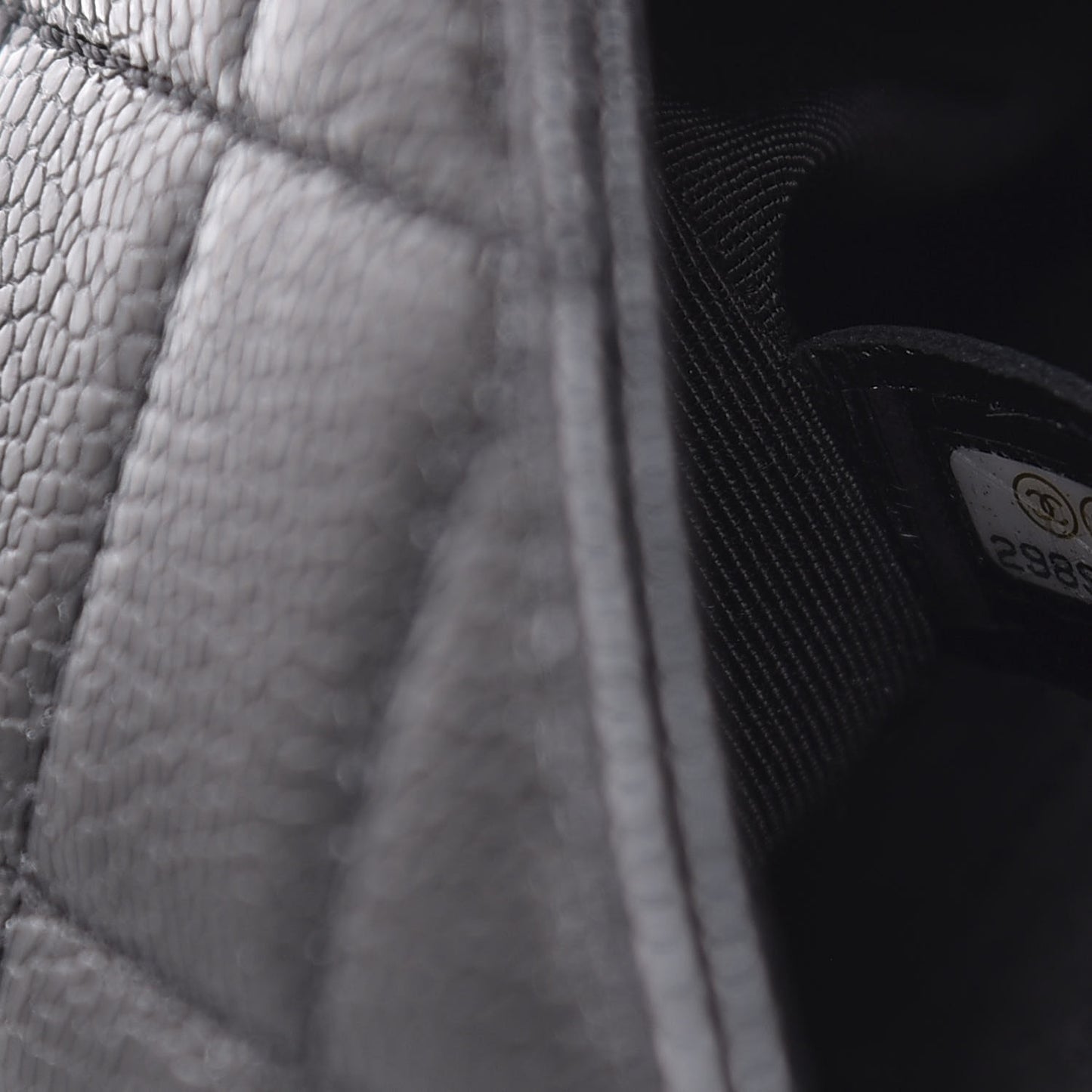 Caviar Quilted Incognito Mini Square Flap Black
