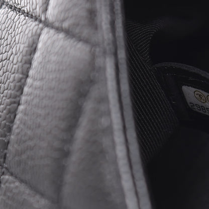 Chanel Caviar Quilted Incognito Mini Square Flap Black 9 of 11