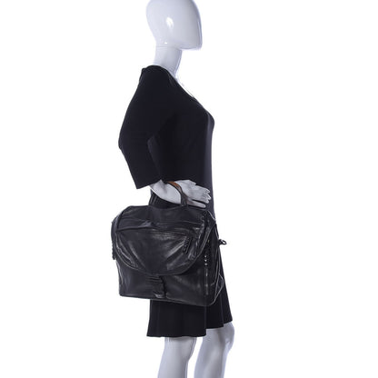 MCM Lambskin Medium Killian Messenger Bag Black 3 of 10