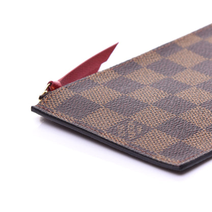 Louis Vuitton Damier Ebene Felicie Chain Wallet Zippered Insert 6 of 9