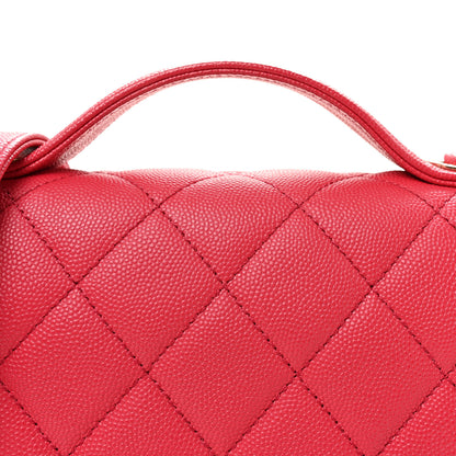 Chanel Caviar Quilted Medium Business Affinity Flap Pink 8 of 10