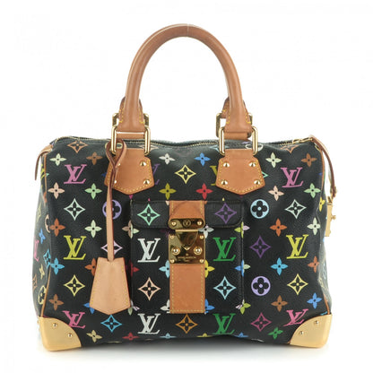Louis Vuitton Monogram Multicolor Speedy 30 Black 1 of 8