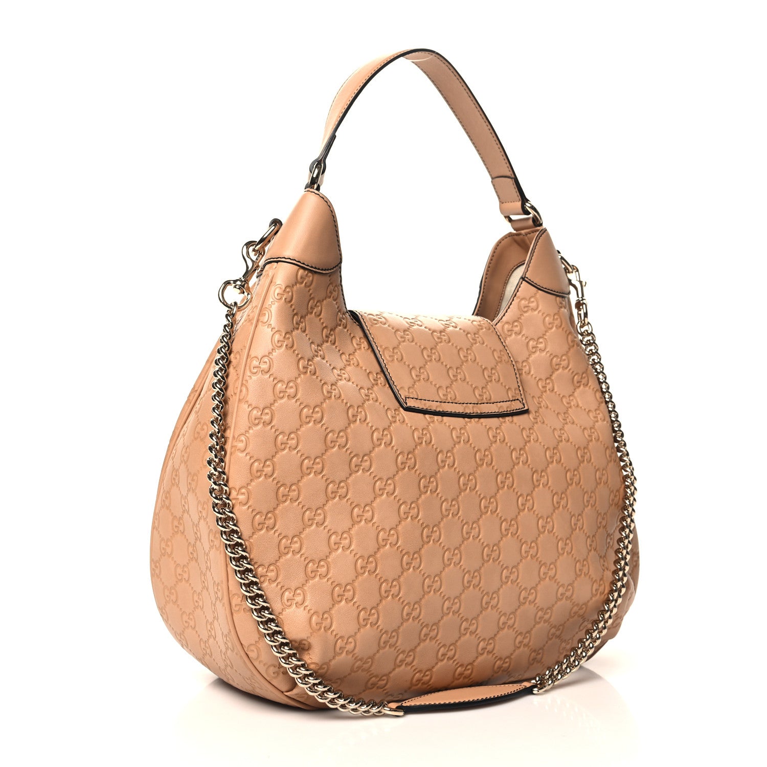 Gucci Soft Guccissima Medium Emily Hobo Camelia 3 of 10