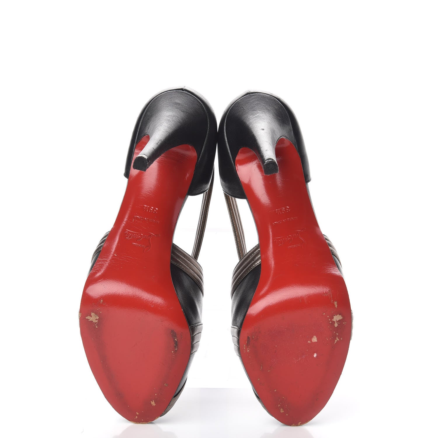 Christian Louboutin Nappa Silk Josefa 120 Platform Sandals 39.5 6 of 15