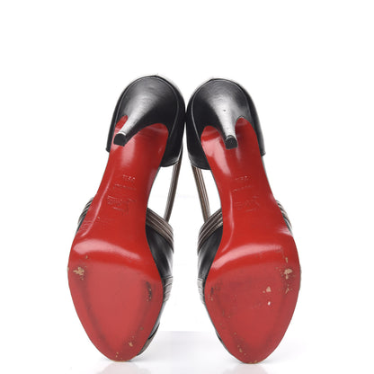 Christian Louboutin Nappa Silk Josefa 120 Platform Sandals 39.5 6 of 15