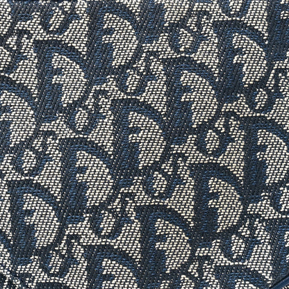 Christian Dior Monogram Mini Saddle Pochette Navy 8 of 10