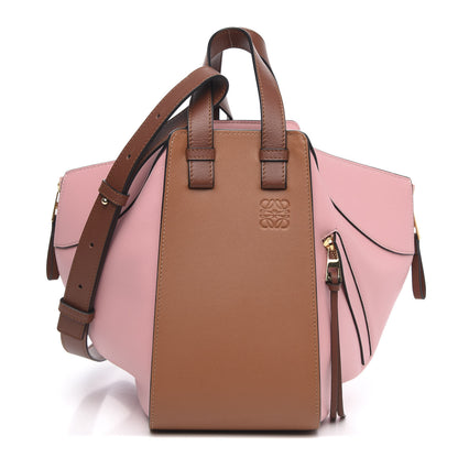Loewe Calfskin Small Hammock Shoulder Bag Pastel Pink Tan 1 of 10
