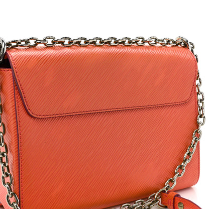 Louis Vuitton Epi Twist Shoulder Bag MM Coral 4 of 21