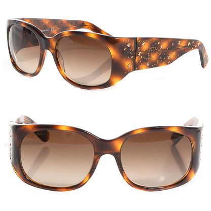 Chanel Swarovski Crystal CC Logo Sunglasses 5134-B Tortoise 1 of 5