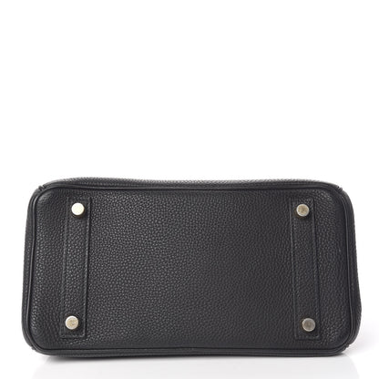 Hermes Togo Birkin 25 Black 6 of 38