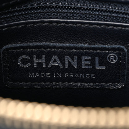 Chanel Wool Calfskin Small Gabrielle Hobo Dark Navy 6 of 13
