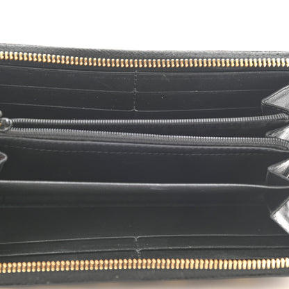 Gucci GG Supreme Monogram Bees Zip Around Wallet 5 of 11