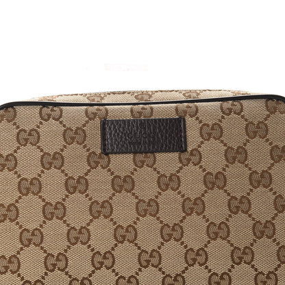 Gucci Monogram Belt Bag Dark Brown 10 of 10