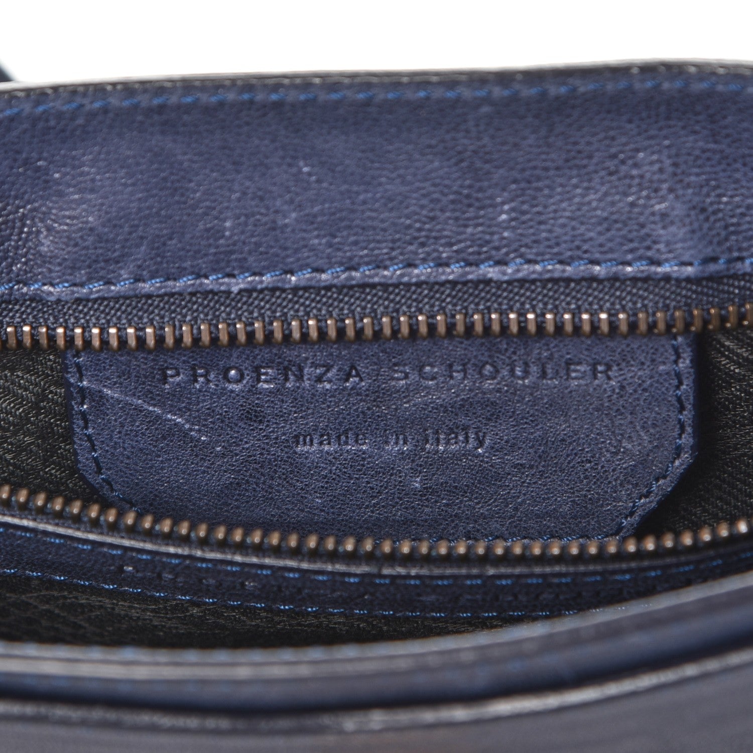 Proenza Schouler Lambskin PS1 Pochette Clutch Midnight 6 of 8