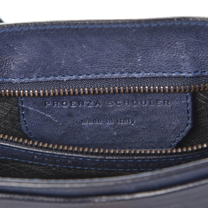 Proenza Schouler Lambskin PS1 Pochette Clutch Midnight 6 of 8