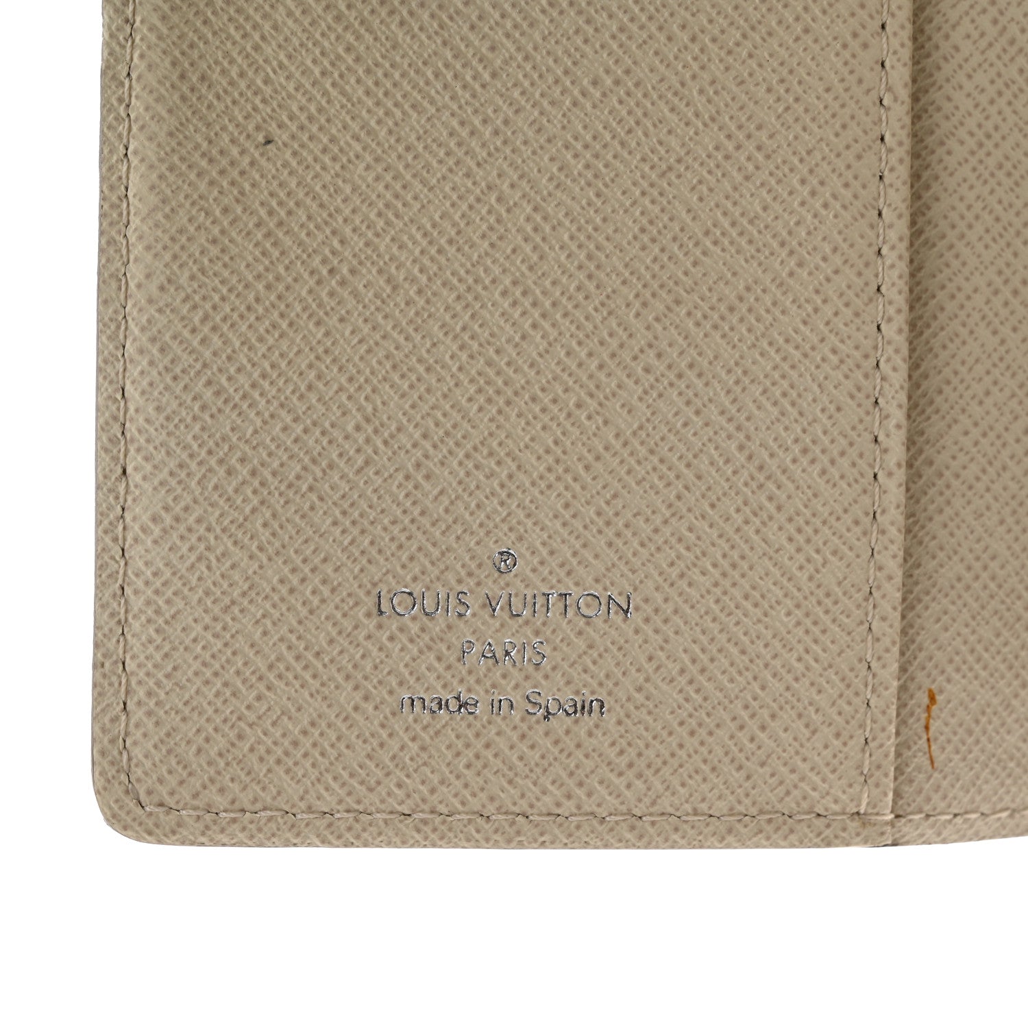 Louis Vuitton Epi Small Ring Agenda Cover Ivory 6 of 12