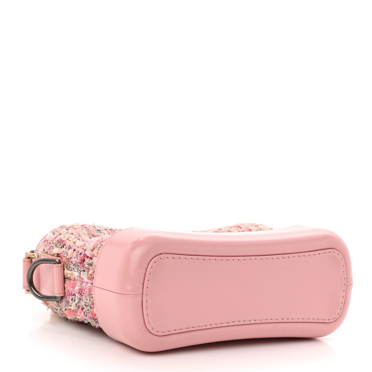 Tweed Calfskin Small Gabrielle Hobo Light Pink