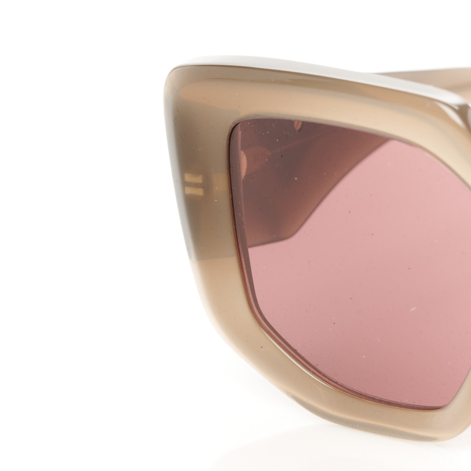 Prada Acetate Symbole Sunglasses SPR 14Z Taupe 7 of 8
