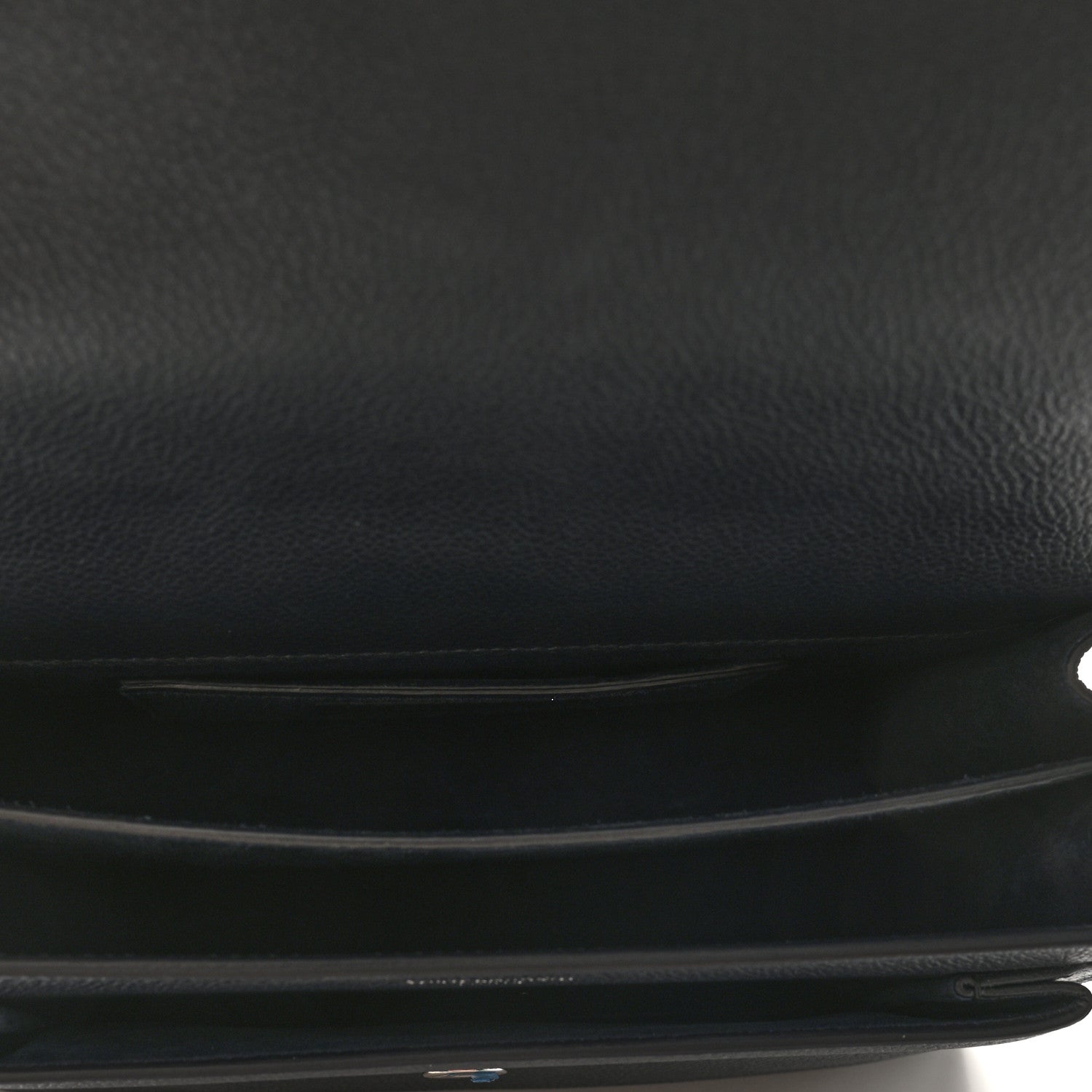 Saint Laurent Grained Calfskin Medium Monogram Sunset Deep Marine 5 of 8