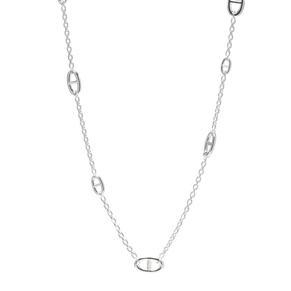 Hermes Sterling Silver Farandole Necklace 80 1 of 4