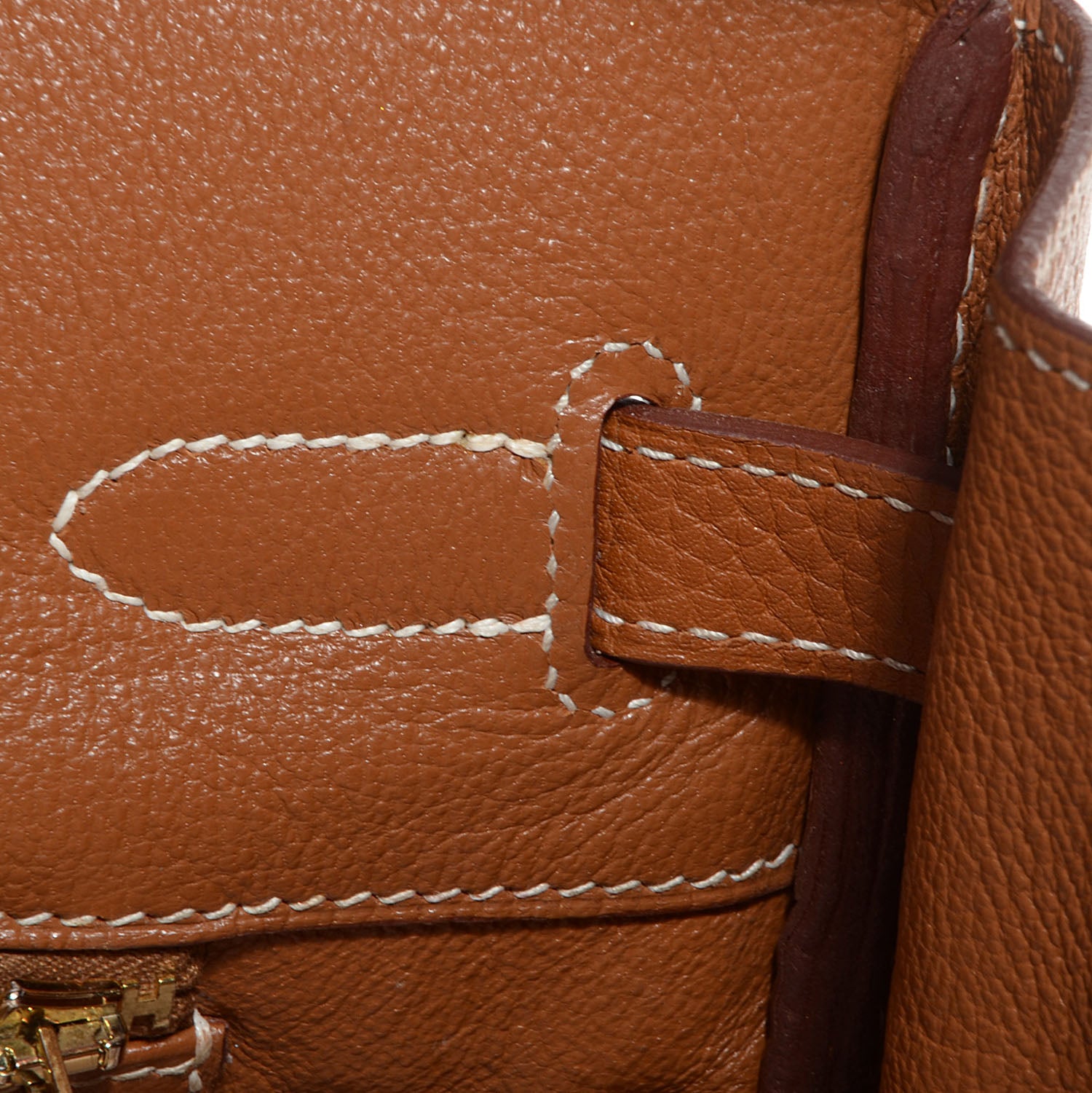 Hermes Taurillon Clemence Birkin 35 Gold 9 of 22