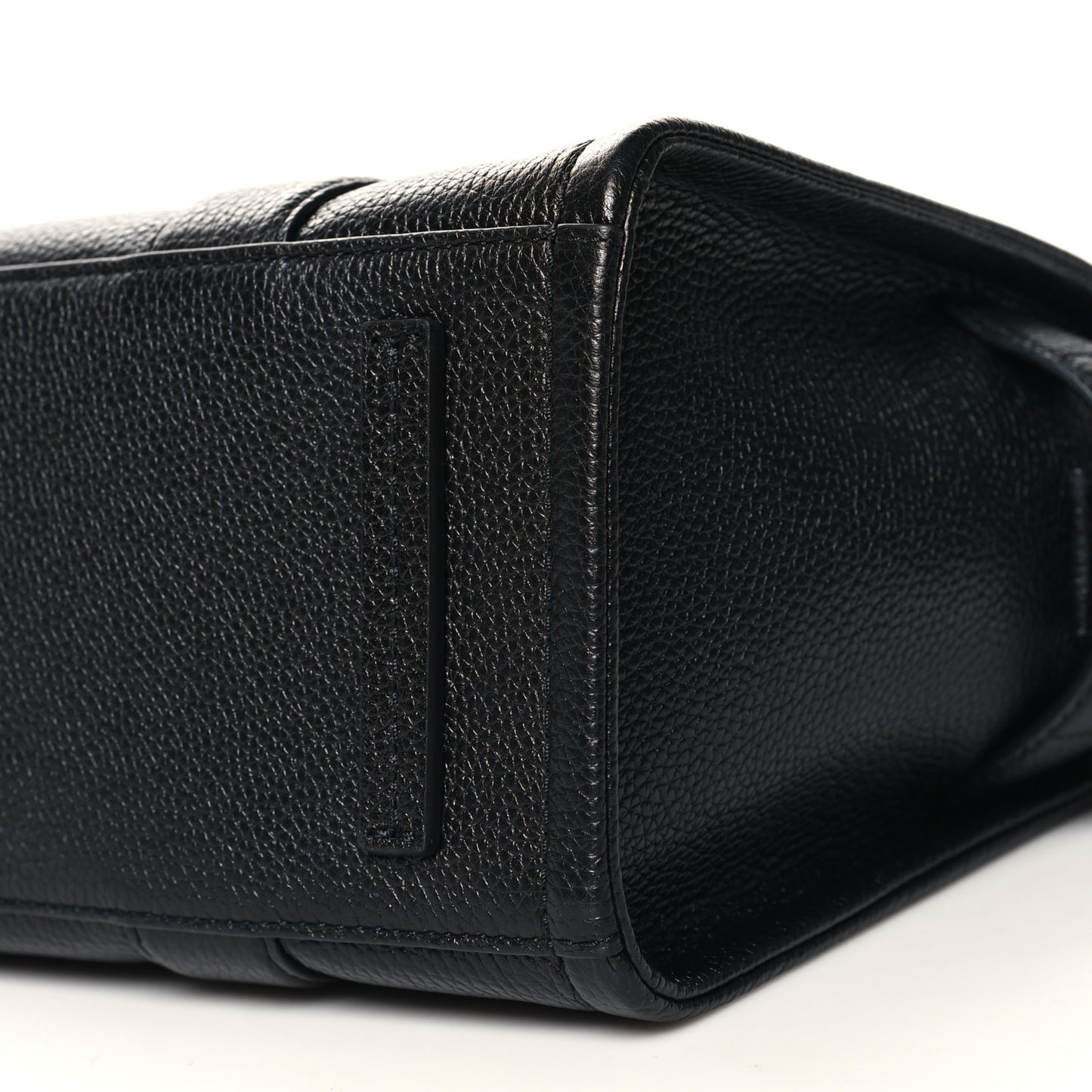 Grained Calfskin Medium The Tote Bag Black