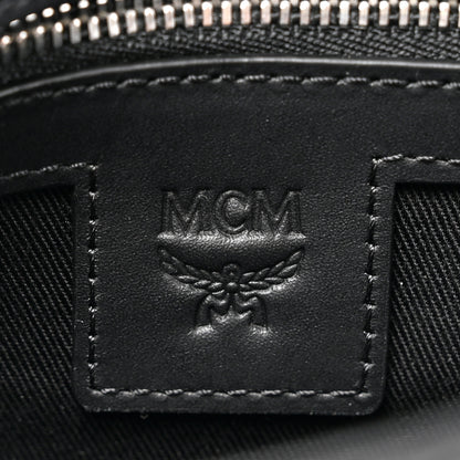 MCM Visetos Small Millie Crossbody Belt Bag Black 6 of 12