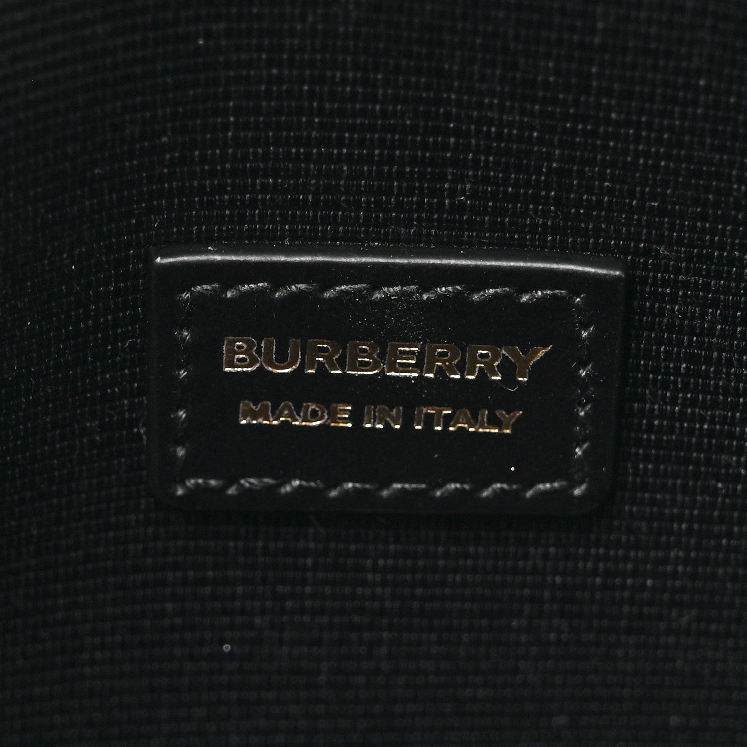 Burberry Vintage Check Calfskin Louise Bag Archive Beige Black 6 of 9