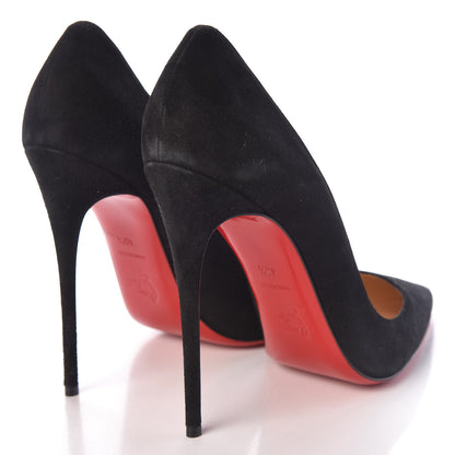 Christian Louboutin Suede So Kate 120 Pumps 40.5 Black 4 of 13