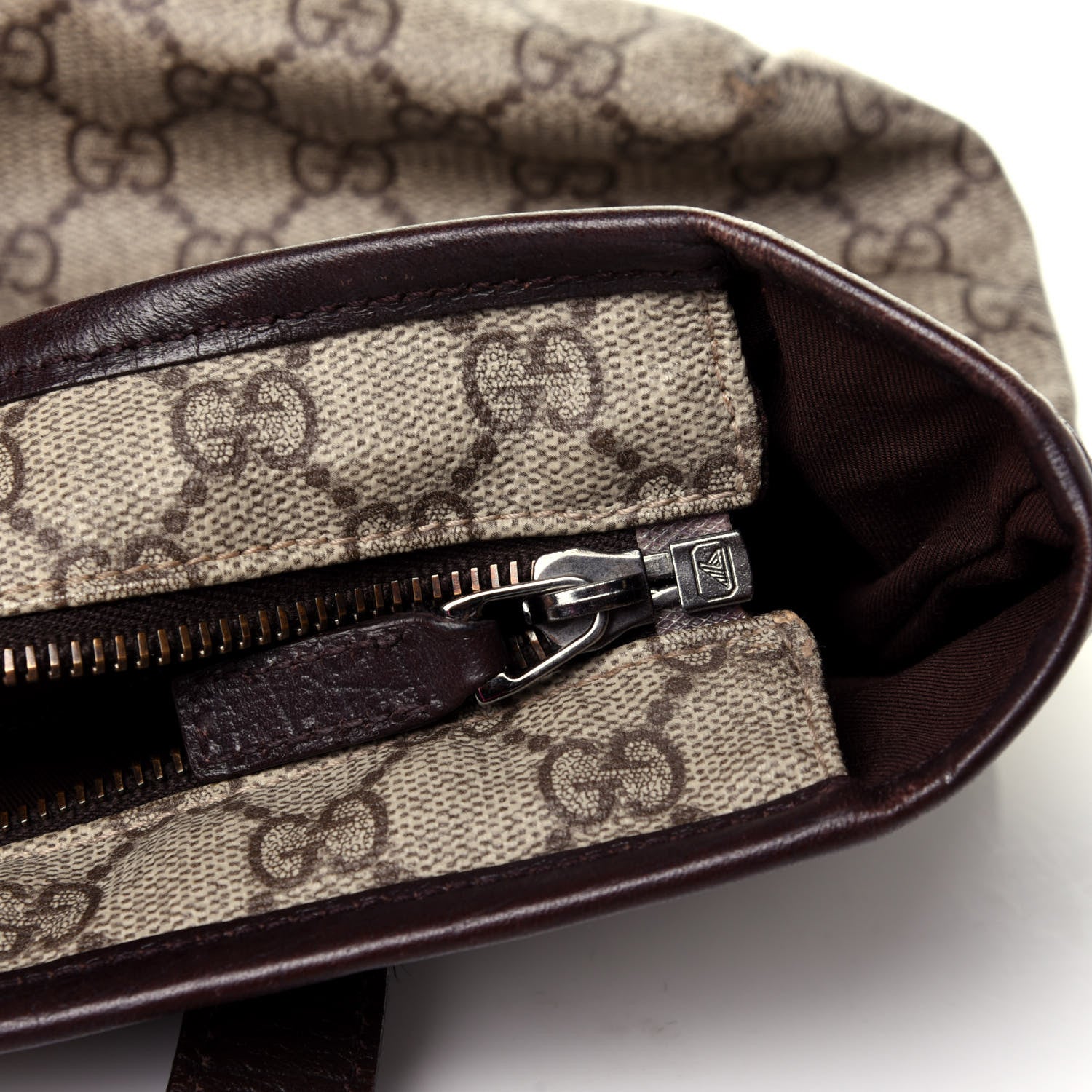 Gucci GG Plus Monogram Small Joy Tote Dark Brown 12 of 13