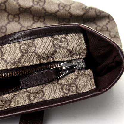 Gucci GG Plus Monogram Small Joy Tote Dark Brown 12 of 13