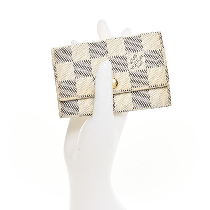 Louis Vuitton Damier Azur Multicles 6 Key Holder 2 of 7