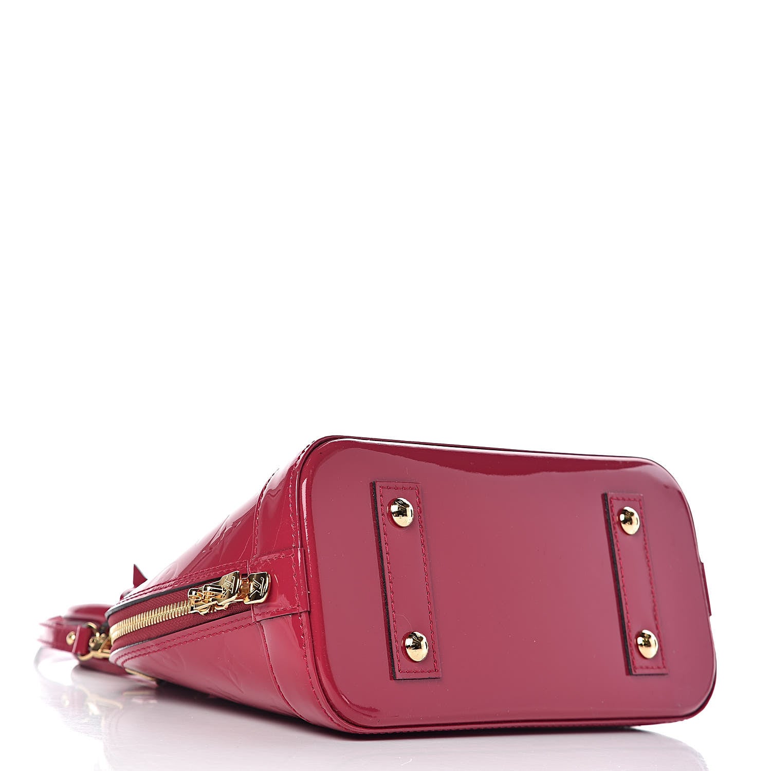 Louis Vuitton Vernis Alma BB Rose Indien 4 of 10