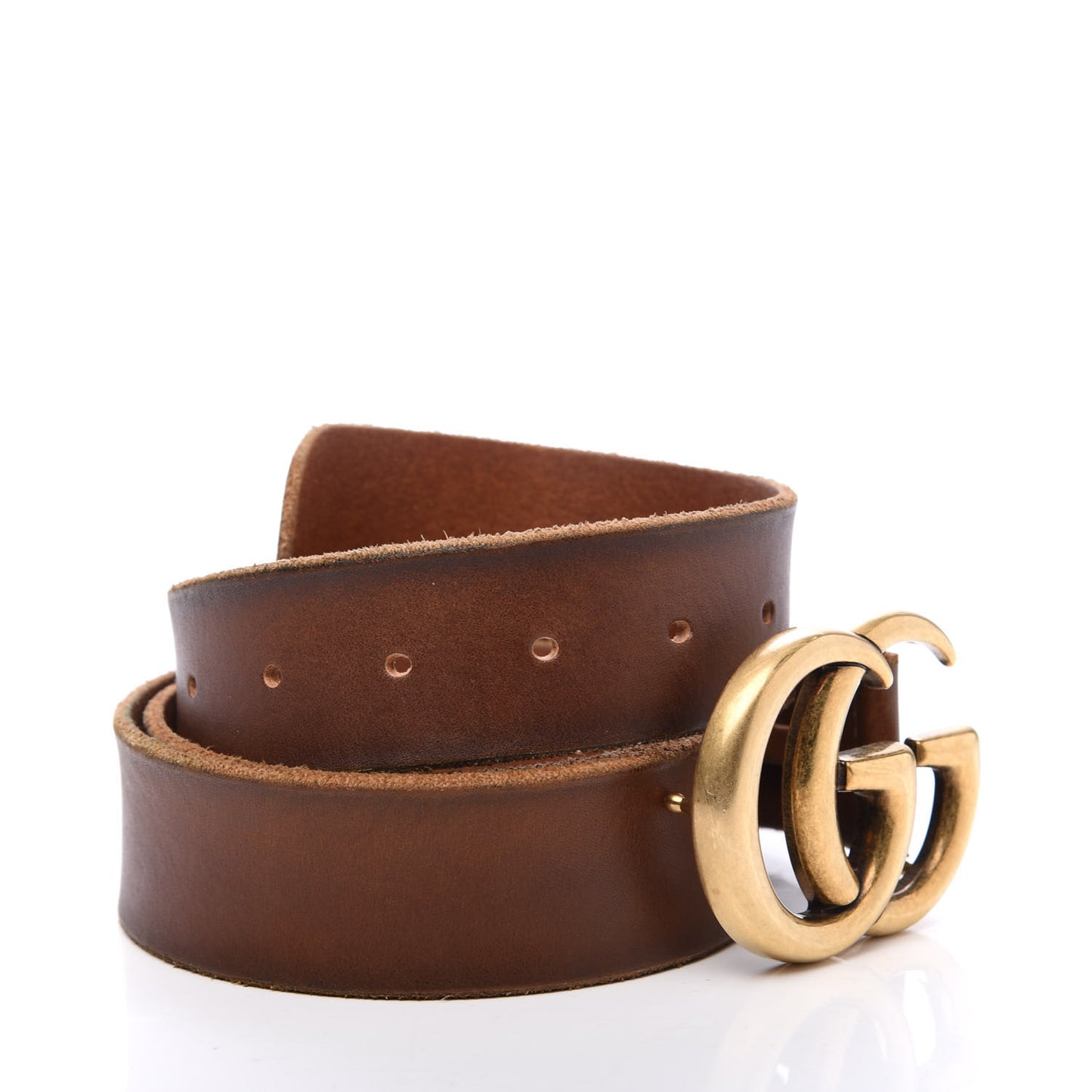 Faded Calfskin Double G 40mm Belt 105 42 Cuir