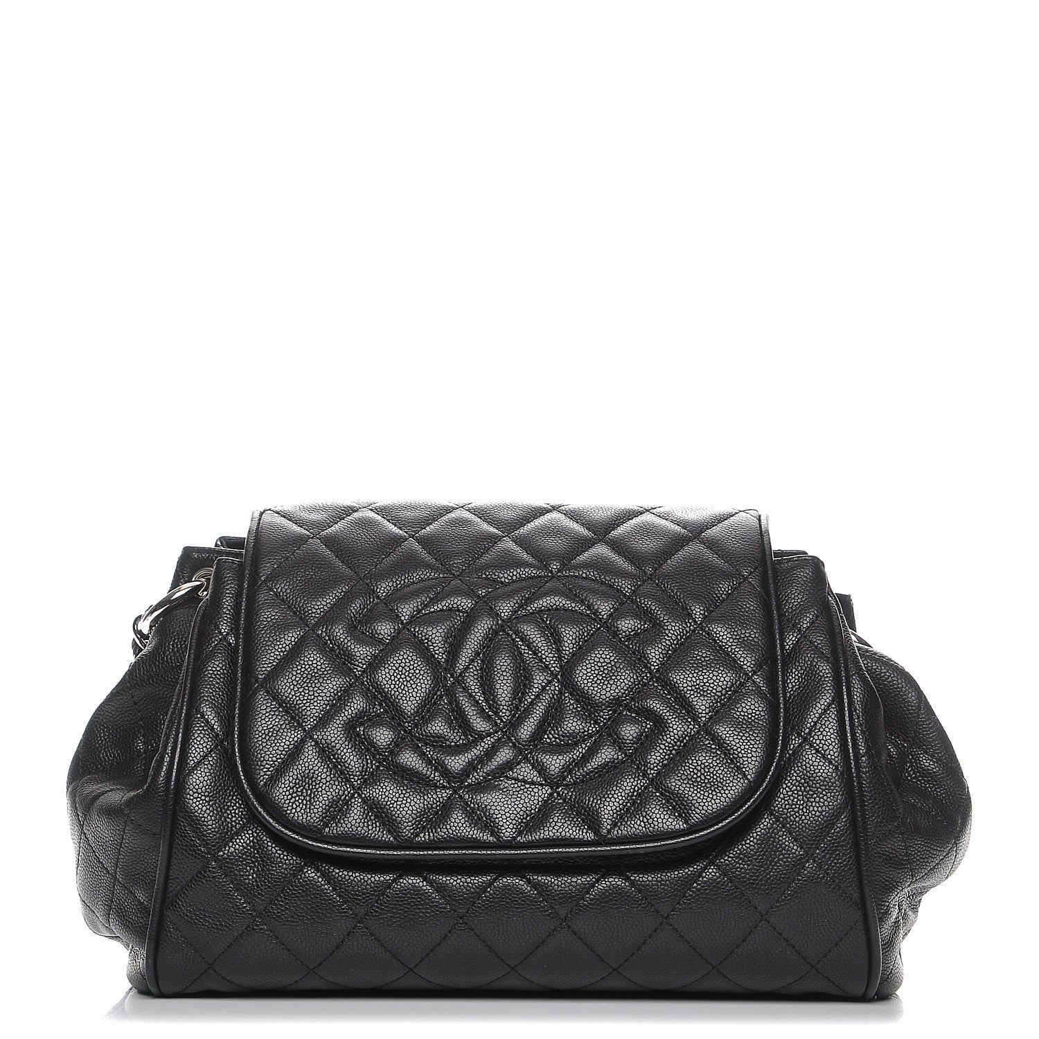Chanel Caviar Quilted Timeless Accordion Flap Black 1 of 7