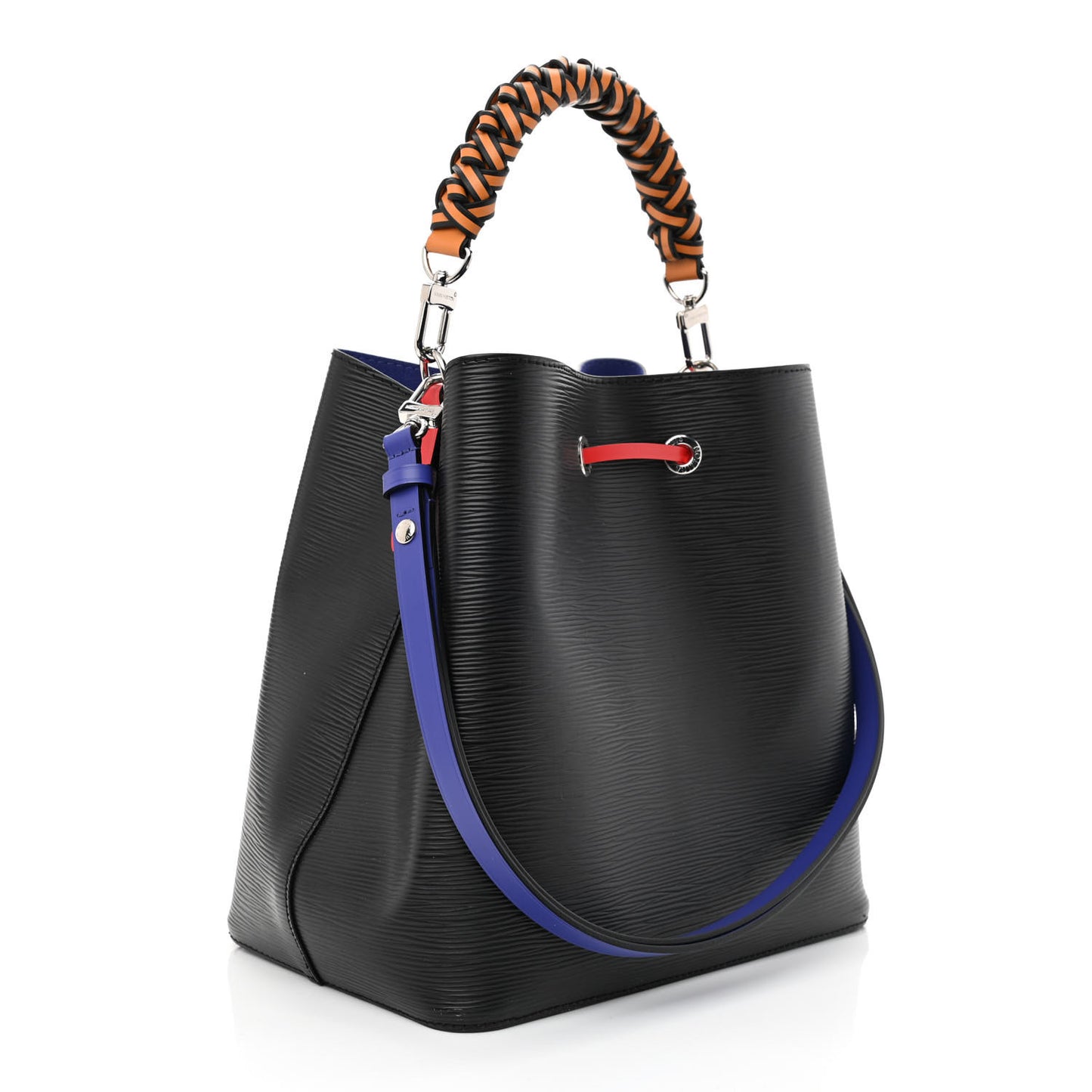 Epi Braided NeoNoe MM Black Indigo