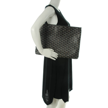 Goyard Goyardine Senat Pochette GM Black 2 of 9