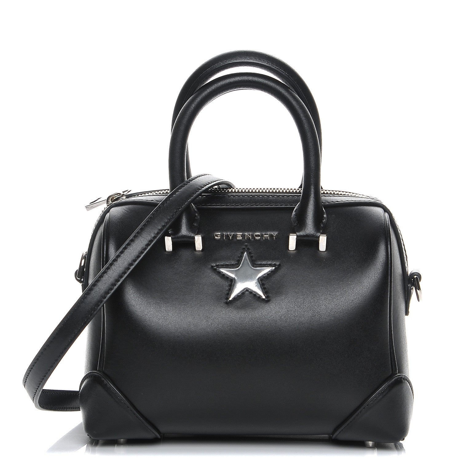 Givenchy Calfskin Star Micro Lucrezia Black Silver 1 of 8