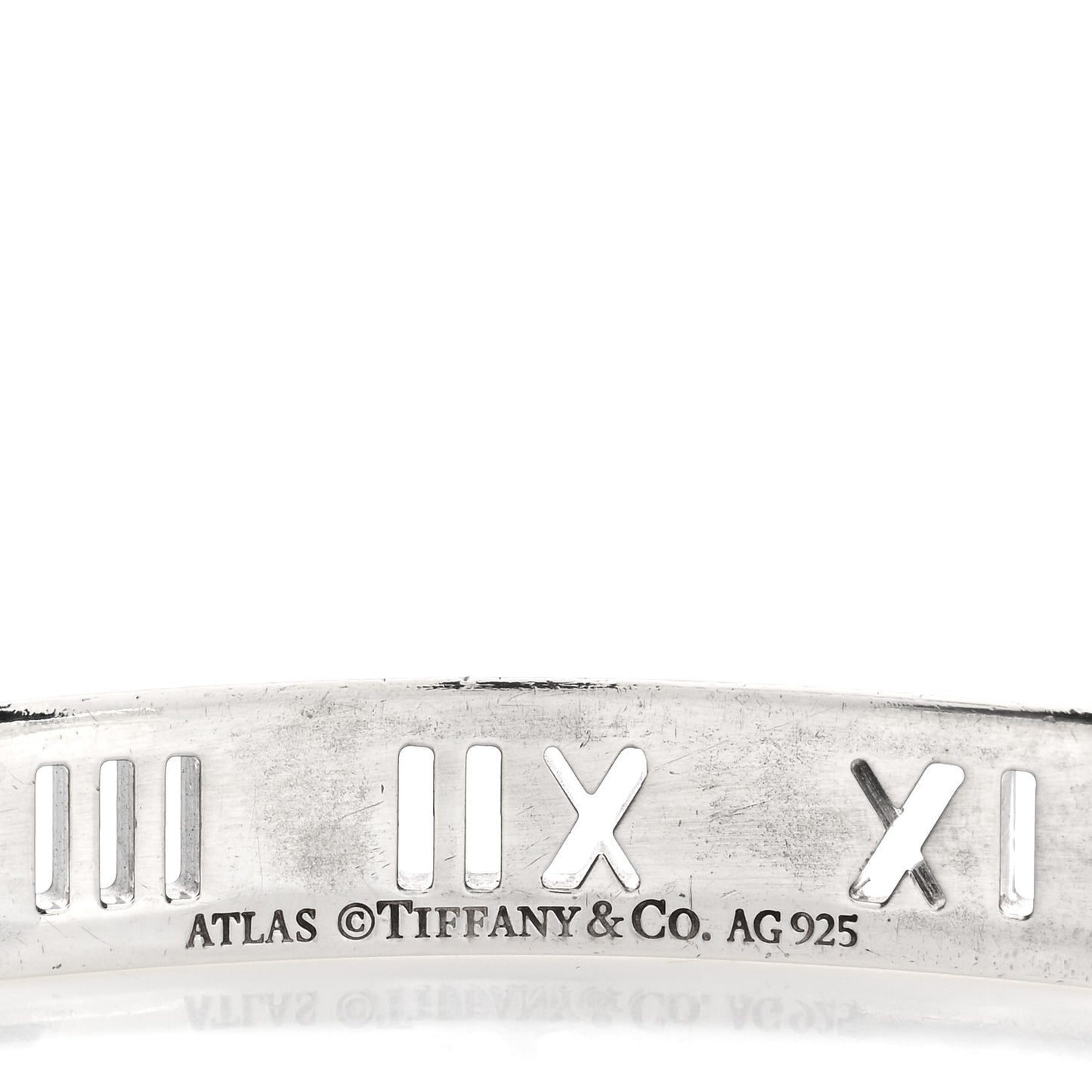 Sterling Silver Atlas Pierced Cuff Bracelet