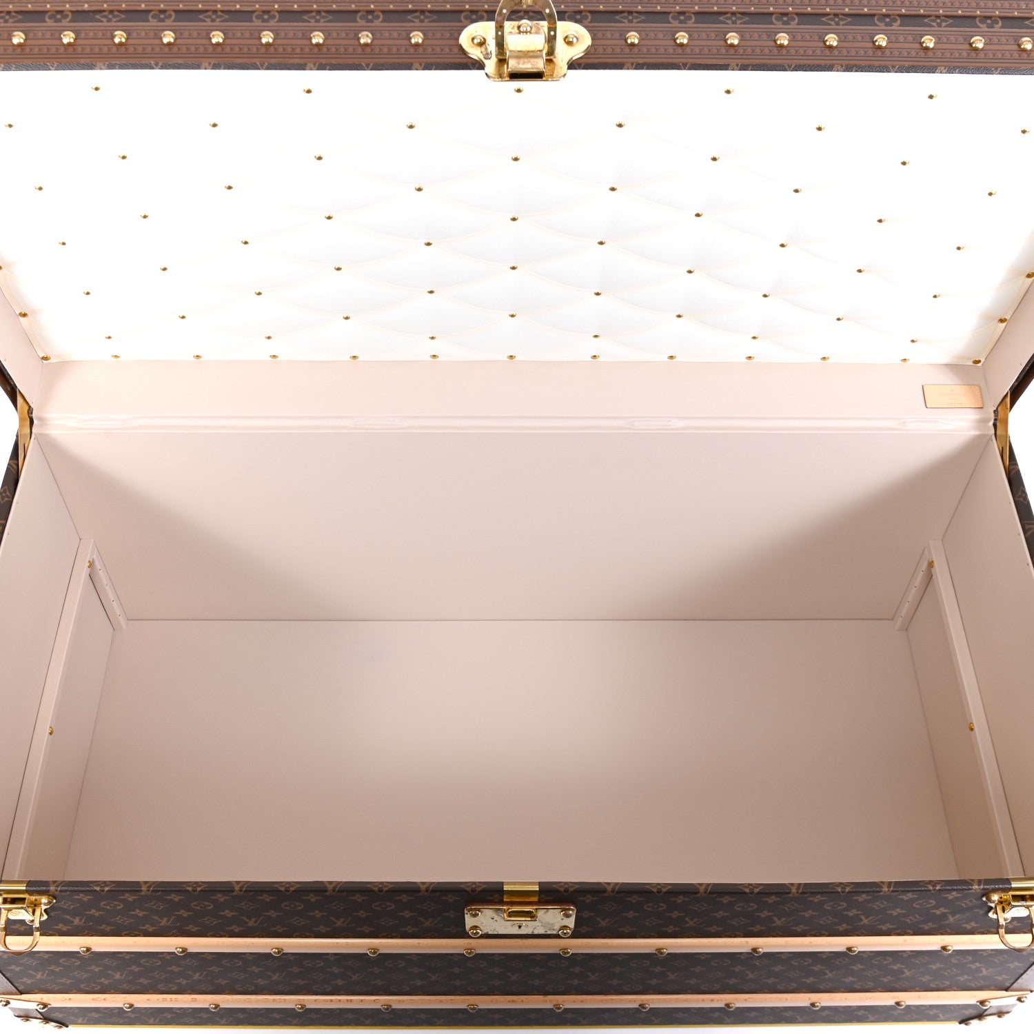 Louis Vuitton Monogram Malle Courrier Lozine Trunk 110 5 of 12