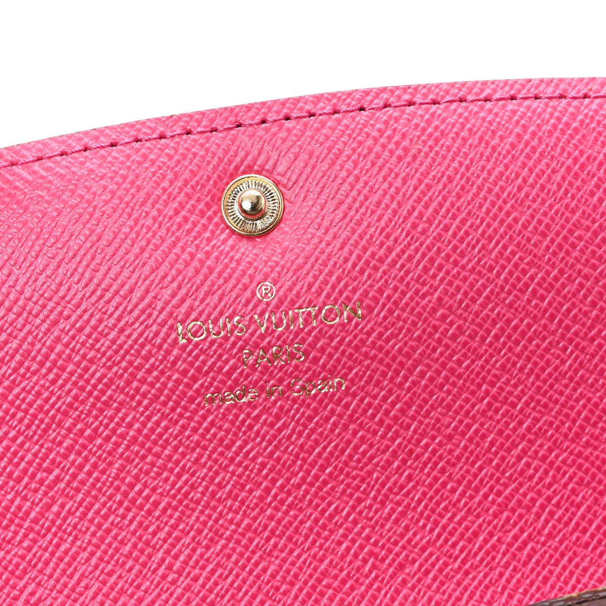 Monogram Emilie Wallet Hot Pink