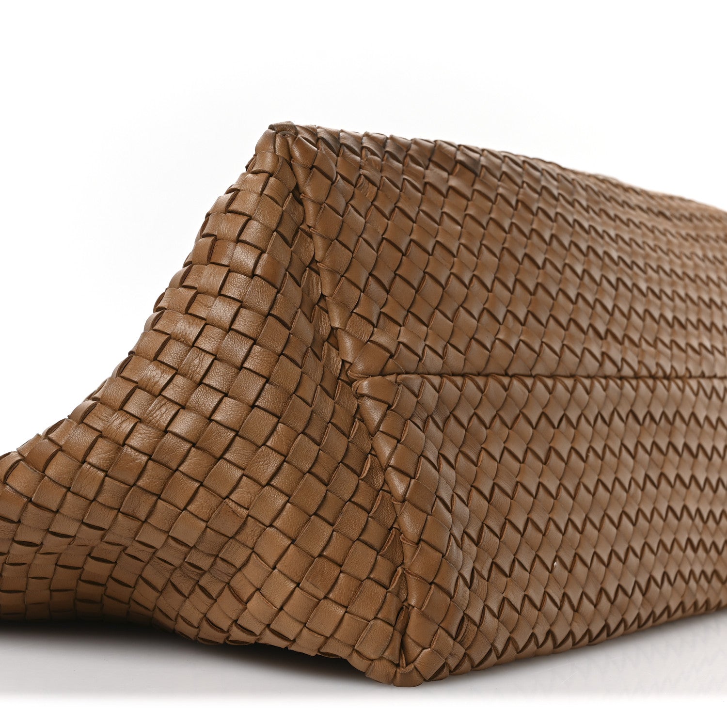 Bottega Veneta Nappa Intrecciato Large Cabat Tan 10 of 11
