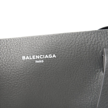 Balenciaga Veau Baltimore Double Sided Small Everyday Tote Gris Fossile Black 10 of 10